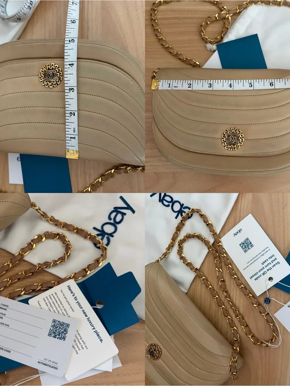 CHANEL vintage half